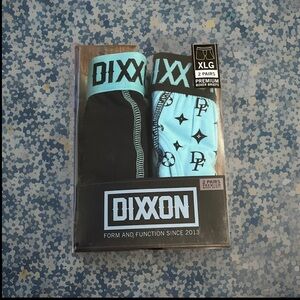 2 Pk Dixxon Boxer Briefs 4 Insane Comfort 4 Way Stretch Keyhole Mid Rise Cotton